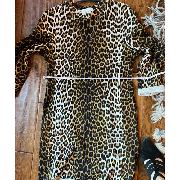 Philip Lim 3-1 sculpted leopard print dress, 100% cotton, size M - Picture 12 of 14